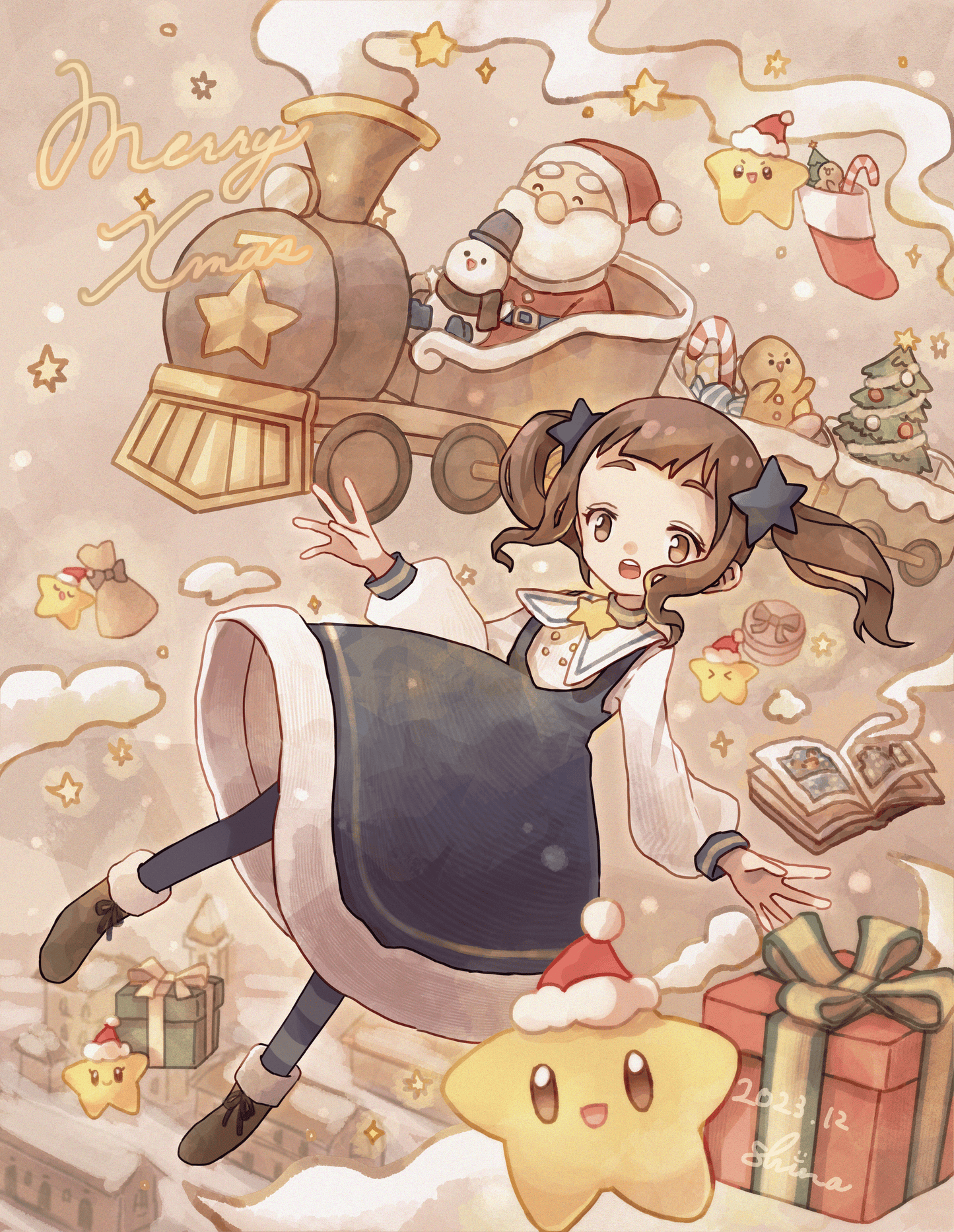 「クリスマス」椎名みのん／Poster