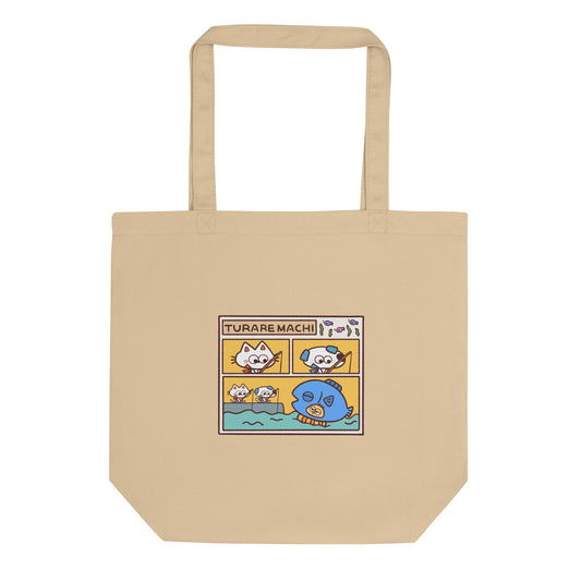 “TSURAREMACHI 2／FISHING 2”pumzika／Tote Bag