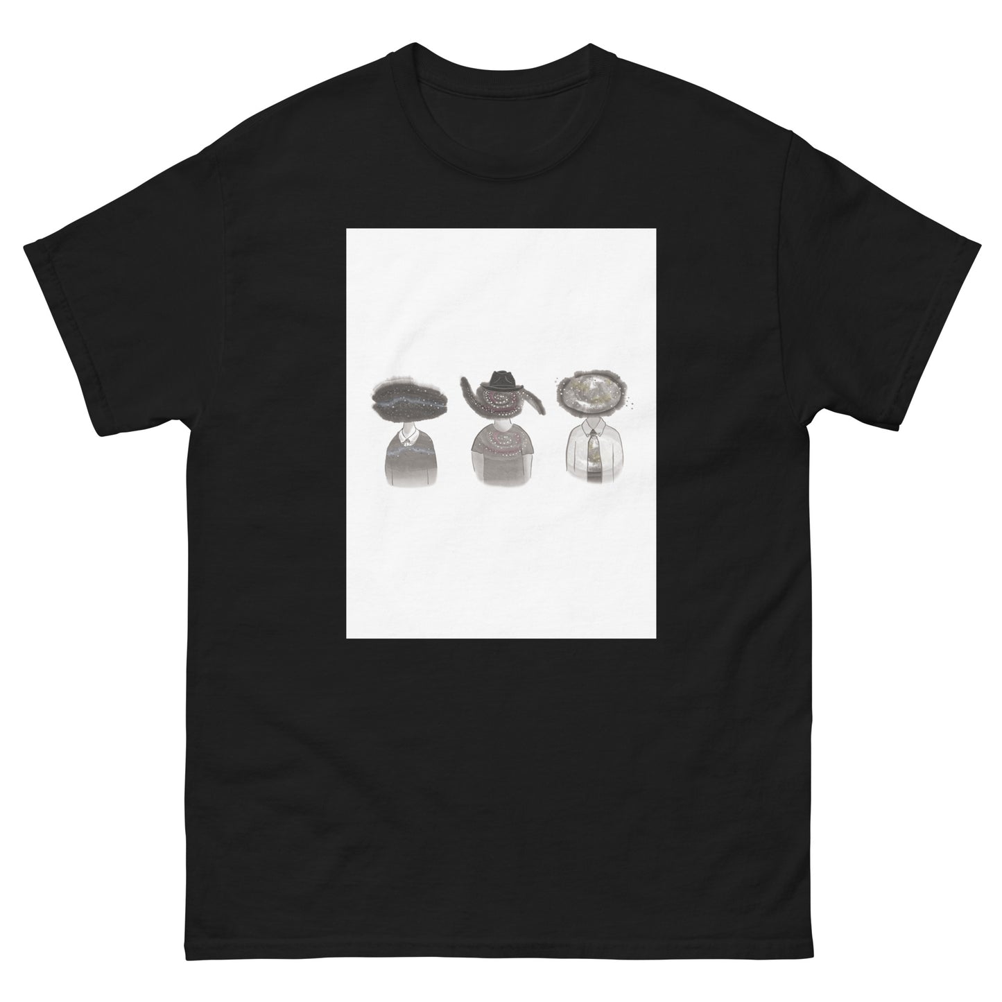 「Three aliens01」中原敦／T-Shirt